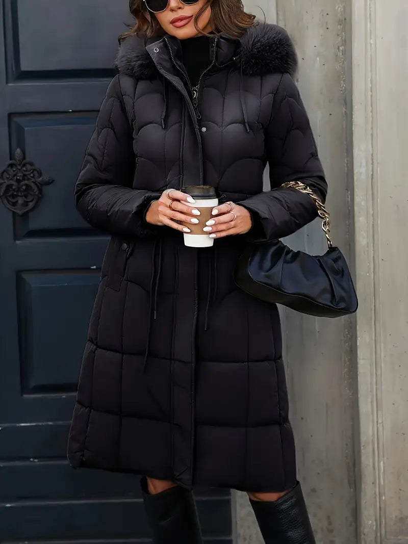 Cappotto invernale lungo caldo