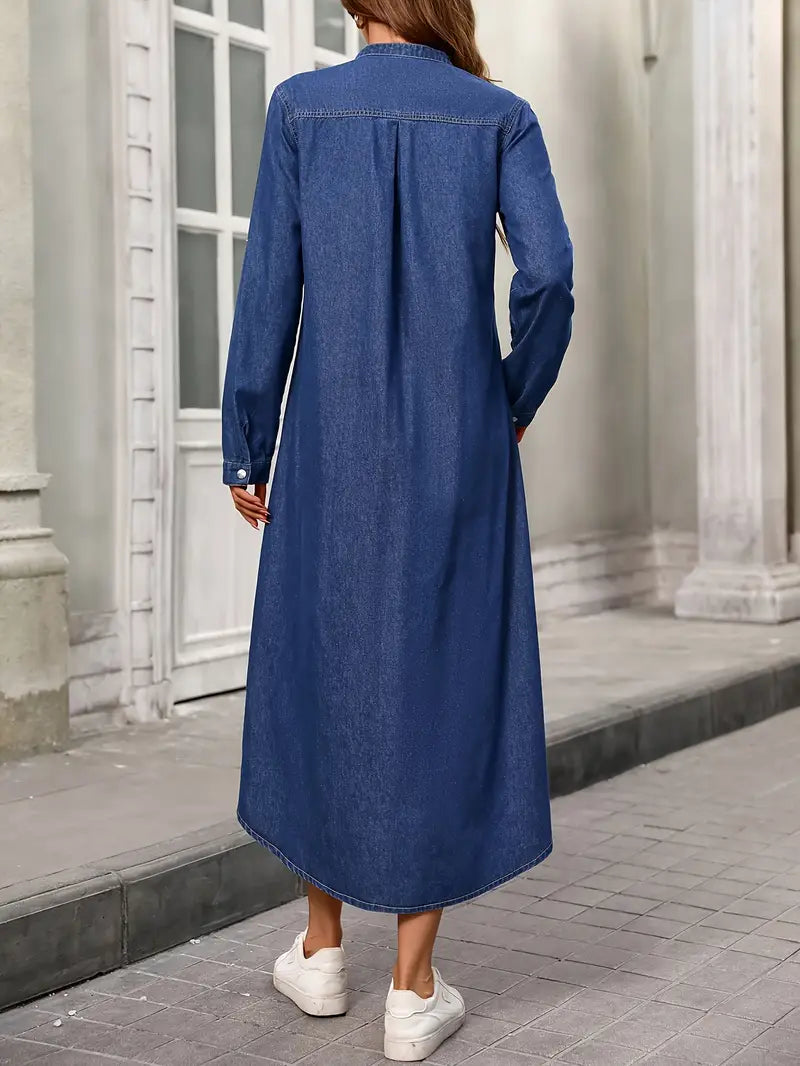 Amanda - Vestito in jeans estivo