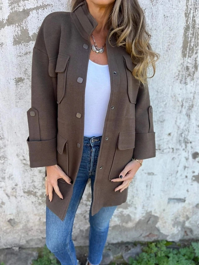 Cappotto autunnale da donna